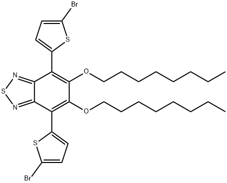 4,7-bis(5-broMothiophen-2-yl) -5,6-bis(octyloxy)benzo[c] [1,2,5]thiadiazole price.