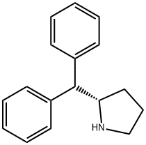 (S)-2-DIPHENYLMETHYLPYRROLIDINE Struktur