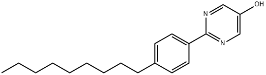 5-Hydroxy-2-(4-nonylphenyl)-pyrimidine Struktur