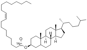 CHOLESTERYL OLEATE, [OLEATE-1-14C] Struktur