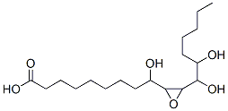 9,12,13-trihydroxy-10,11-epoxyoctadecanoic acid Struktur