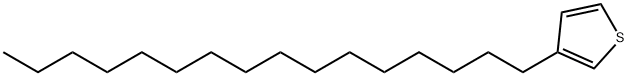 3-HEXADECYLTHIOPHENE Structure