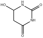 5,6-dihydro-6-hydroxyuracil Struktur