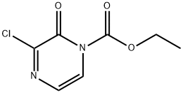 ethyl 3-chloro-2-oxopyrazine-1(2H)-carboxylate Struktur