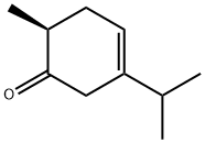 3-Cyclohexen-1-one,6-methyl-3-(1-methylethyl)-,(6S)-(9CI) Struktur