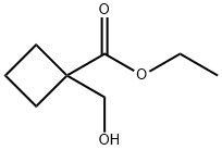 ETHYL 1-HYDROXYMETHYLCYCLOBUTANECARBOXYLATE Struktur