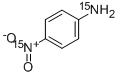 4-NITROANILINE-15N2 Struktur