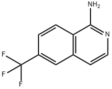 6-(trifluoroMethyl)isoquinolin-1-aMine Struktur