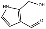 1H-Pyrrole-3-carboxaldehyde,2-(hydroxymethyl)-(9CI) Struktur