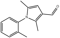 2,5-DIMETHYL-1-O-TOLYL-1H-PYRROLE-3-CARBALDEHYDE Struktur