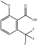 2-METHOXY-6-(TRIFLUOROMETHYL)BENZOIC ACID Struktur