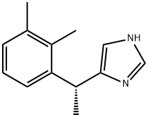 4-[(R)-1-(2,3-Dimethylphenyl)ethyl]-1H-imidazole Struktur