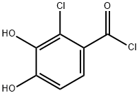 Benzoyl chloride, 2-chloro-3,4-dihydroxy- (9CI) Struktur