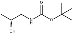 (R)-1-(BOC-氨基)-2-丙醇 結(jié)構(gòu)式