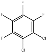 1,2-Dichloro-3,4,5,6-tetrafluorobenzene Struktur