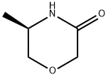 (5R)-5-methylmorpholin-3-one Struktur