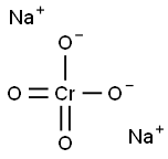 disodium dioxido-dioxo-chromium Struktur