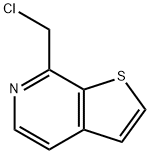 Thieno[2,3-c]pyridine, 7-(chloromethyl)- (9CI) Struktur