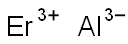 aluminium, compound with erbium (2:1) Struktur