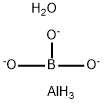 Aluminum borate oxide Struktur