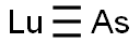 lutetium arsenide Struktur