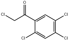 2,2',4',5'-tetrachloroacetophenone Struktur