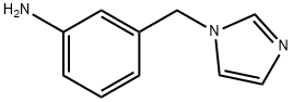 3-(1H-IMIDAZOL-1-YLMETHYL)ANILINE Struktur