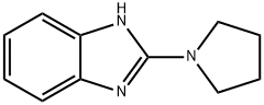 1H-Benzimidazole,2-(1-pyrrolidinyl)-(9CI) Struktur