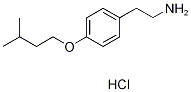 {2-[4-(3-Methylbutoxy)phenyl]ethyl}aminehydrochloride Struktur