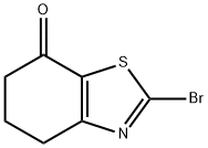 2-BroMo-5,6-dihydro-4H-benzothiazol-7-one Struktur