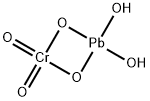 dilead chromate dihydroxide Struktur