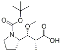 N-Boc-(2R,3R,4S)-dolaproine Struktur