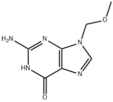 9-MethoxyMethyl Guanine Struktur