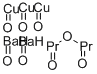 PRASEODYMIUM BARIUM COPPER OXIDE (1-2-3) Struktur