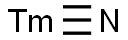 THULIUM NITRIDE Struktur