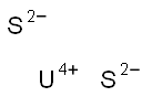 uranium disulphide Struktur