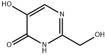 4(1H)-Pyrimidinone, 5-hydroxy-2-(hydroxymethyl)- (9CI) Struktur