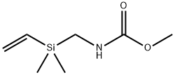 Carbamic  acid,  [(ethenyldimethylsilyl)methyl]-,  methyl  ester  (9CI) Struktur