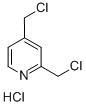 PYRIDINE,2,4-BIS(CHLOROMETHYL)-,HYDROCHLORIDE(1:1) Struktur