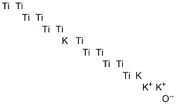 DIPOTASSIUMHEXATITANIUMOXIDE Struktur