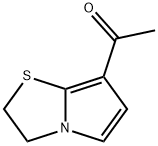 Ethanone, 1-(2,3-dihydropyrrolo[2,1-b]thiazol-7-yl)- (9CI) Struktur