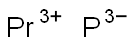 praseodymium phosphide  Struktur