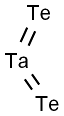 TANTALUM TELLURIDE Struktur