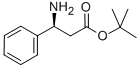 TERT-BUTYL (3S)-3-AMINO-3-PHENYLPROPANOATE Struktur