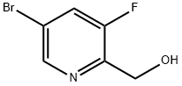 5-Bromo-3-fluoro-2-(hydroxymethyl)pyridine Struktur