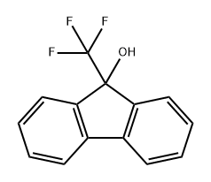 9-TRIFLUOROMETHYL-9H-FLUOREN-9-OL Struktur