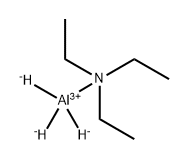 trihydro(triethylamine)aluminium  Struktur