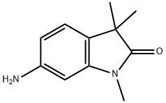 6-AMino-1,3,3-triMethyl-2-oxoindoline Struktur