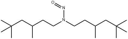 N-Nitroso-N,N-di(3,5,5-triMethylhexyl)aMine Struktur