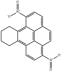 1,6-DINITRO-9,10,11,12-TETRAHYDROBENZO(E)PYRENE Struktur